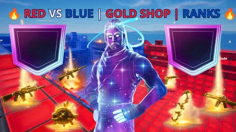 🔥 RED VS BLUE | GOLD SHOP | RANKS 🔥