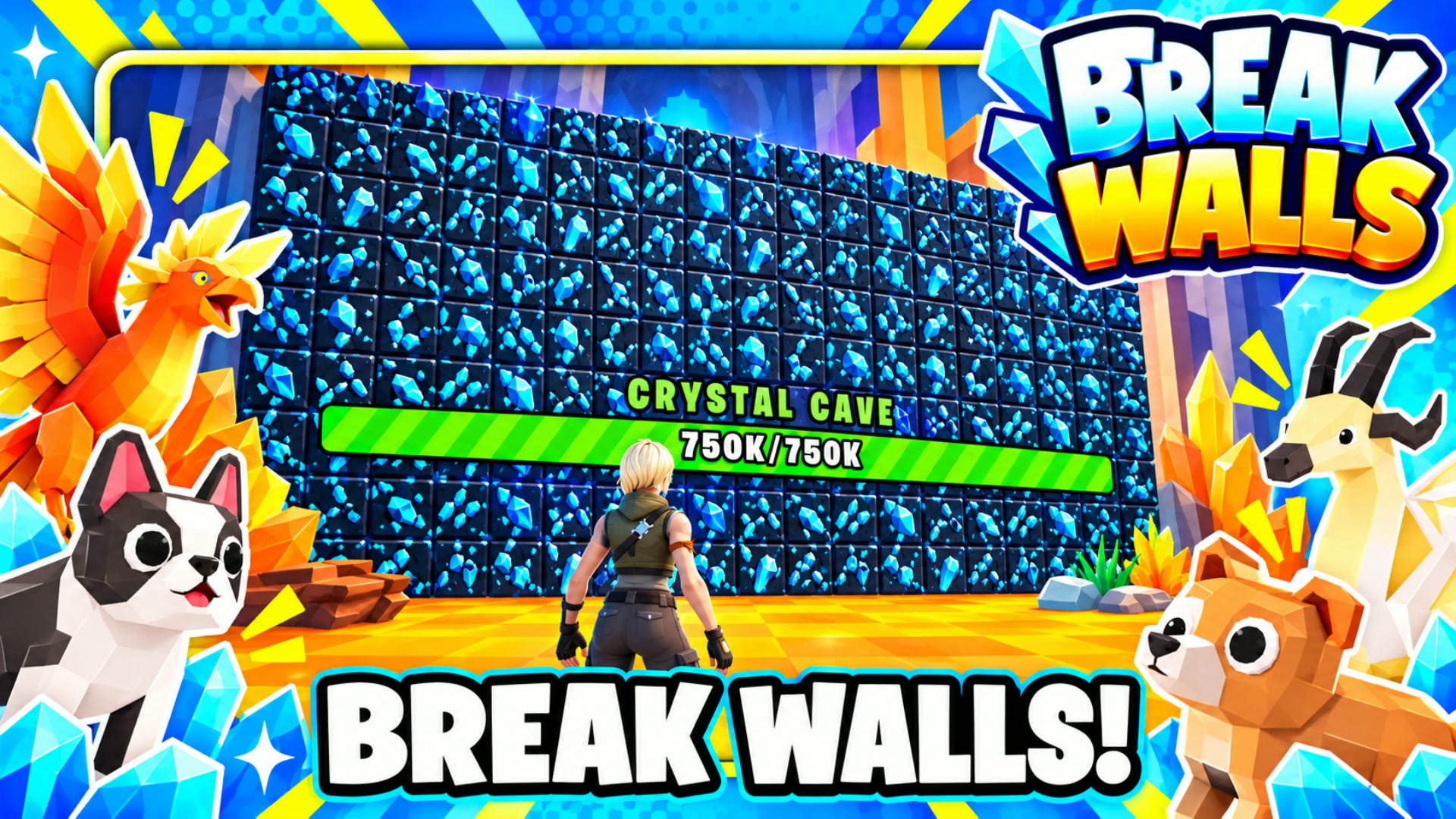 BREAK WALL FOR EGGS 1633-6046-8427 by notales - Fortnite Creative Map ...