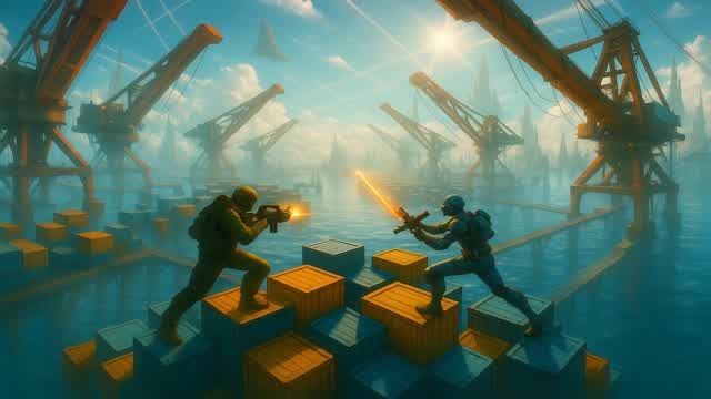 CONTAINER SHIP BATTLE