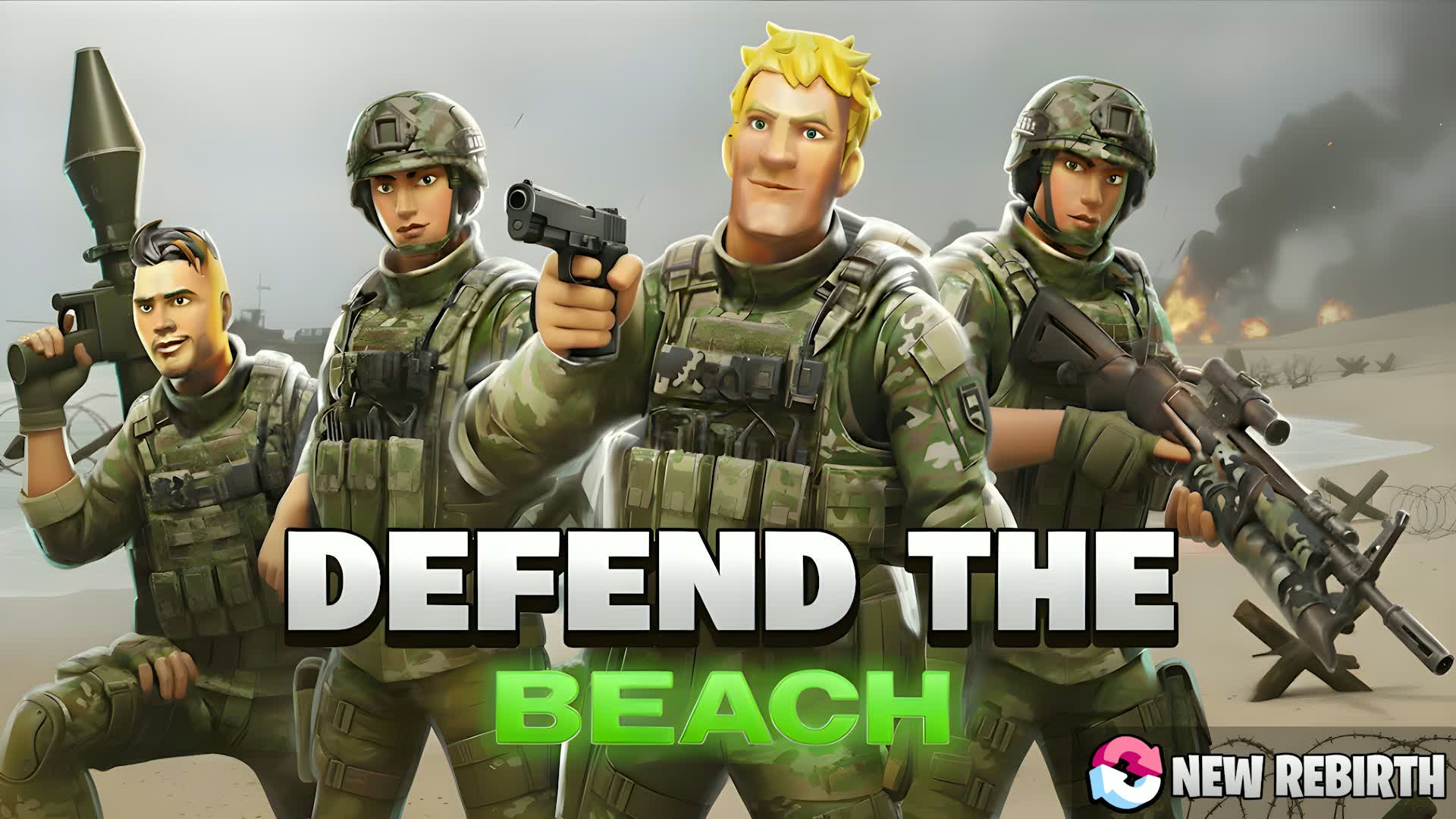 Defend the Beach [ROGUELIKE]