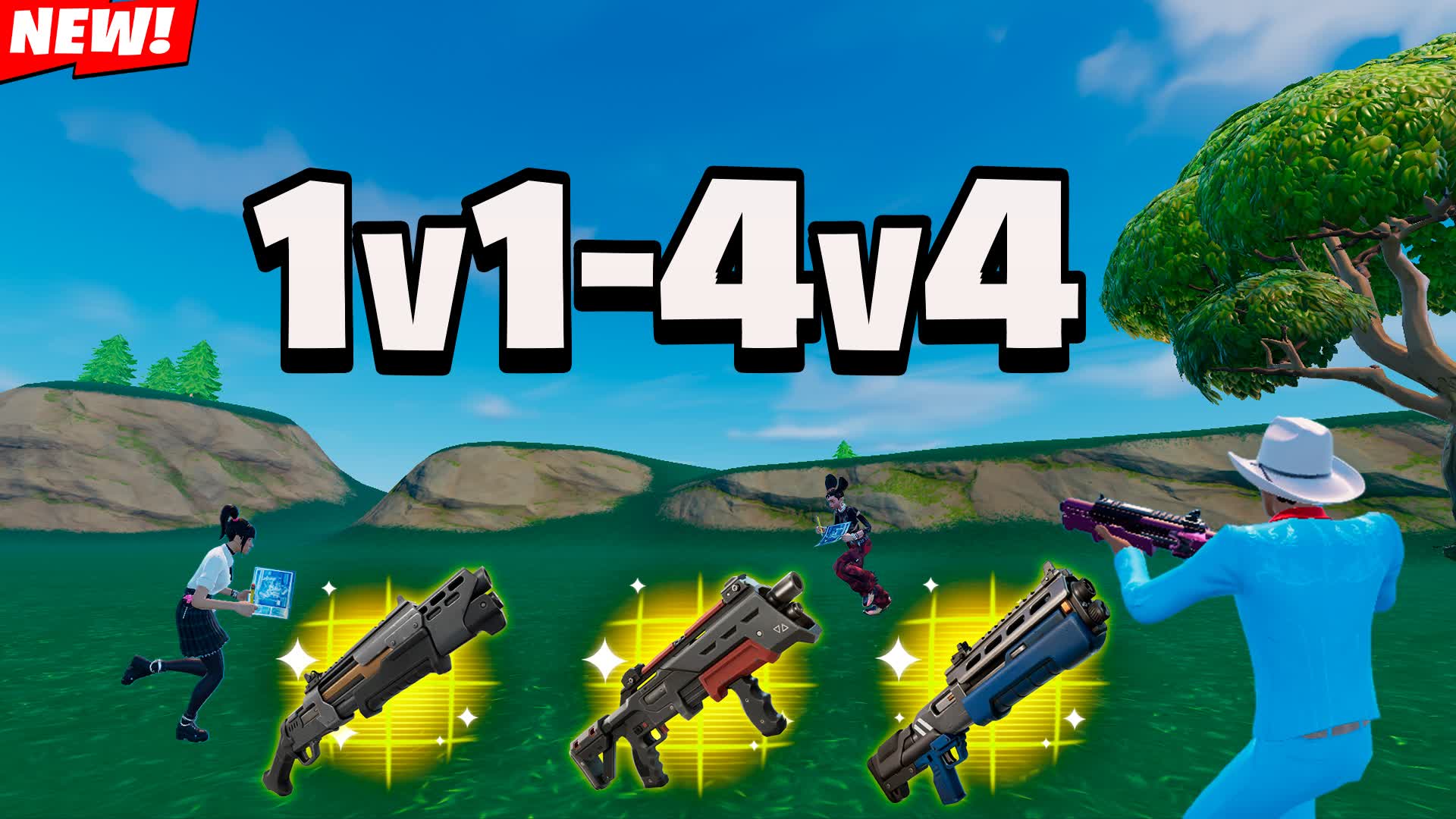 REALISTIC TOP 1V1-4V4