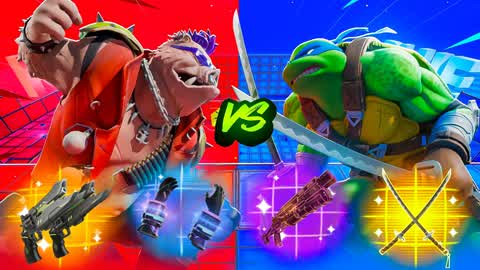 TMNT LUXURY RED VS BLUE 🔴🔵