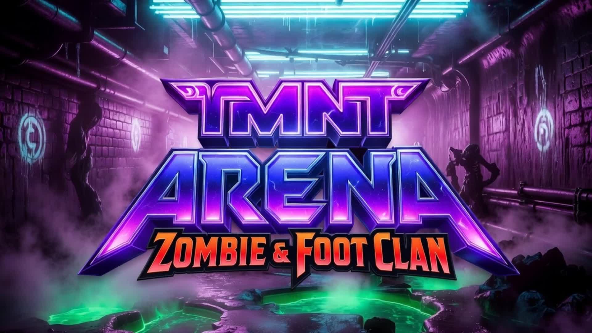 TMNT arena: zombie&foot clan