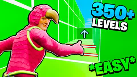 🌈EASY PARKOUR DEATHRUN 350+⭐️