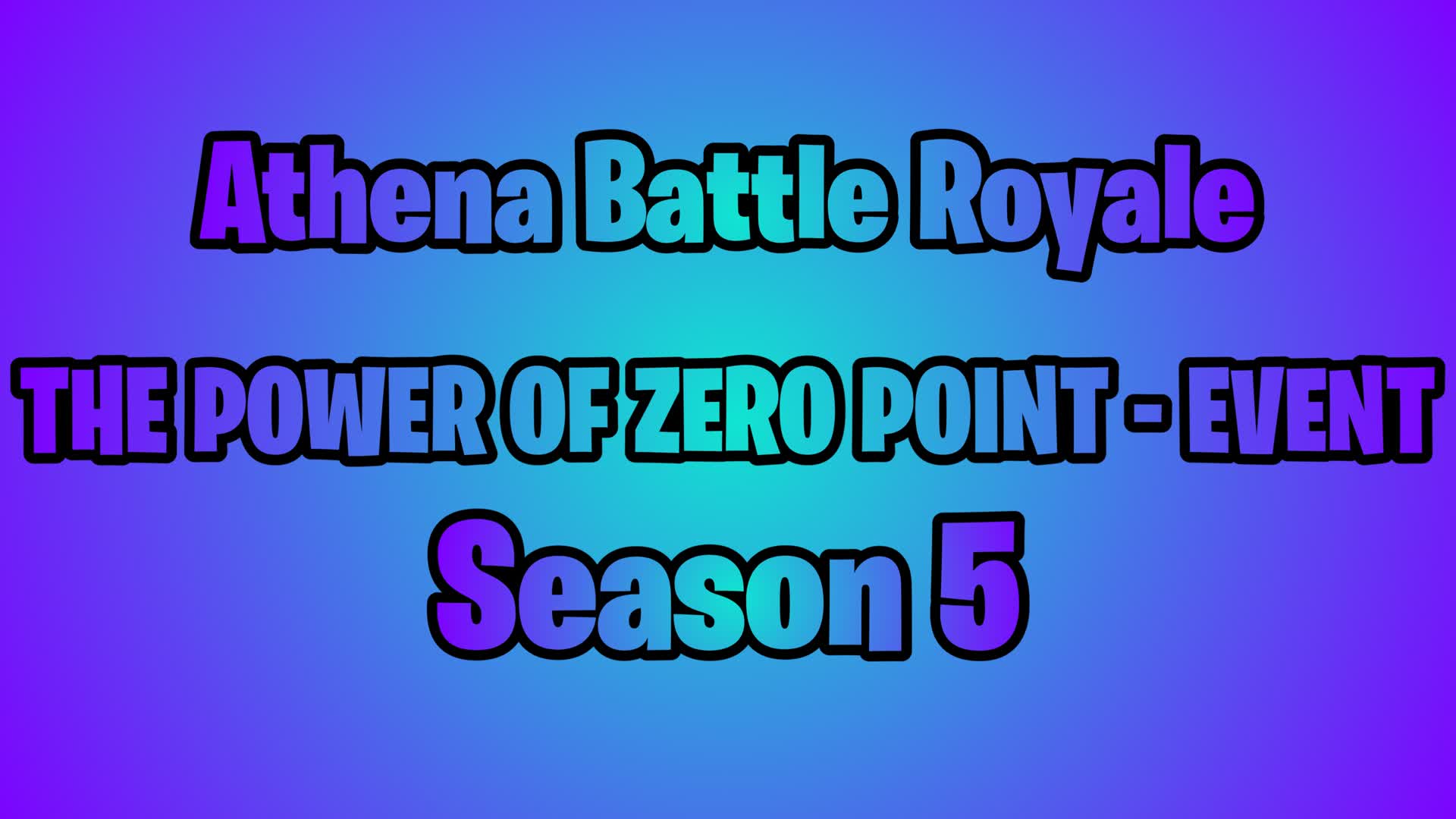 The Power of Zero Point - Event 8796-0196-7953 by rickatyam - Fortnite ...