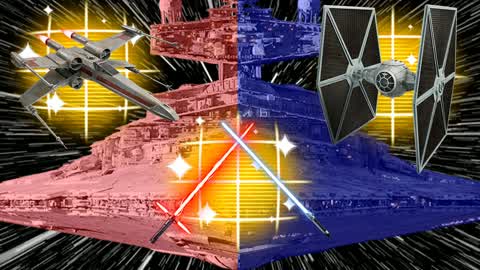 Star Wars - Red V Blue - Lightsaber Fun