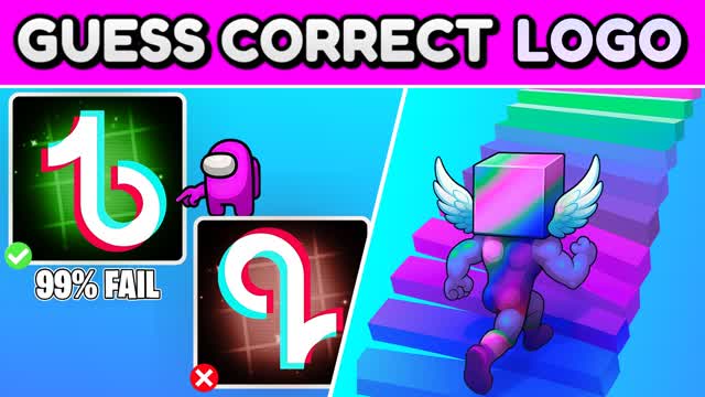 GUESS LOGO🔎 FUN MINIGAMES ⭐