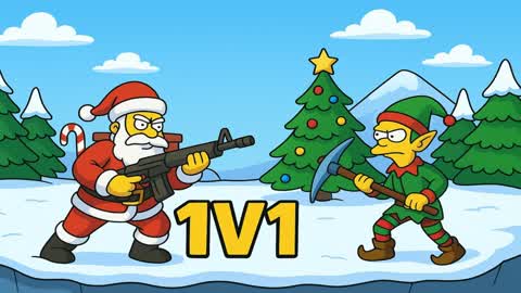 🎄 1v1 Christmas Map ❄️
