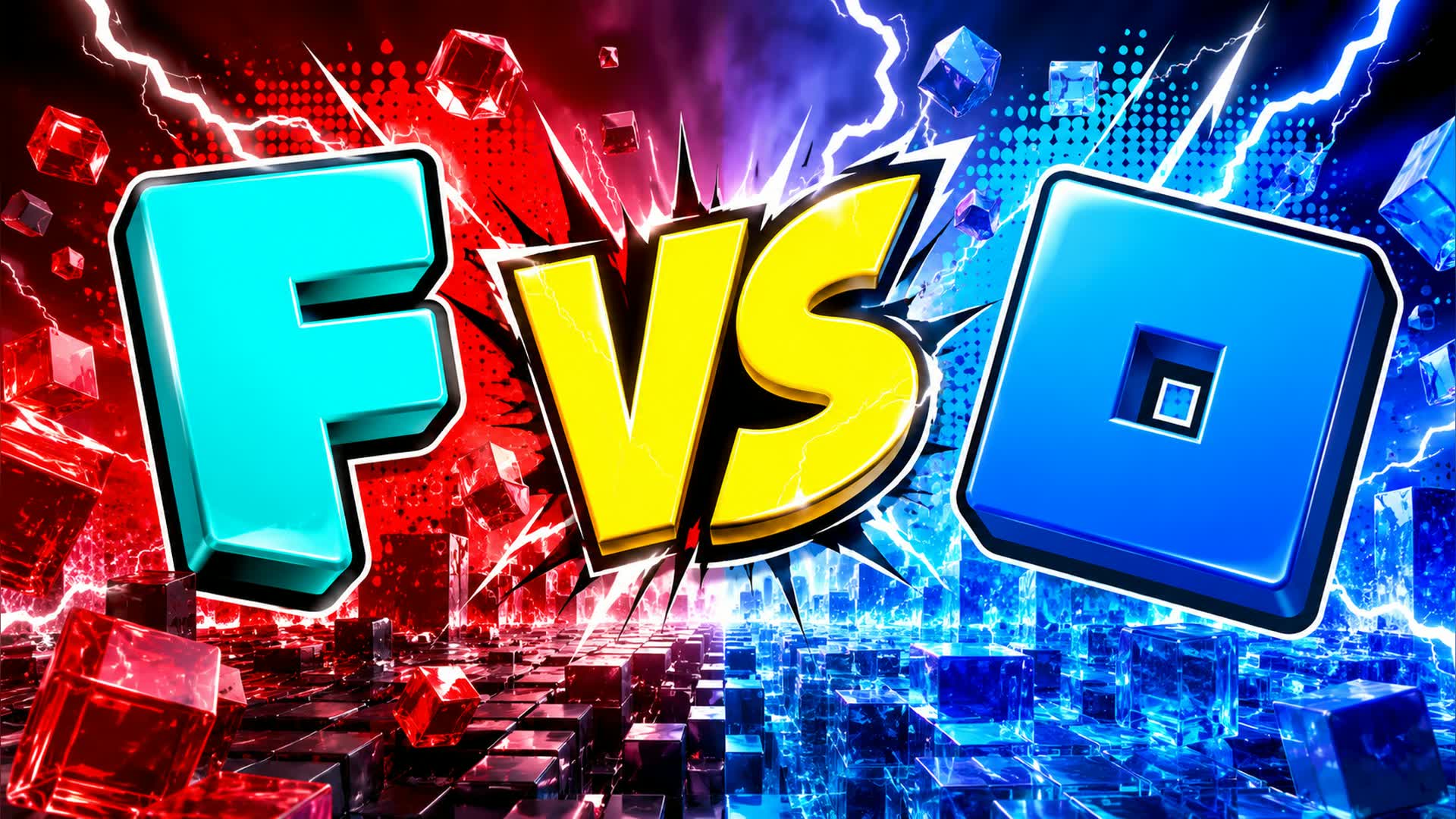 BLUE VS RED BLAST ZONE 🔵🔴