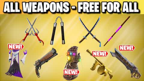 ALL WEAPONS & TMNT - FFA HERO