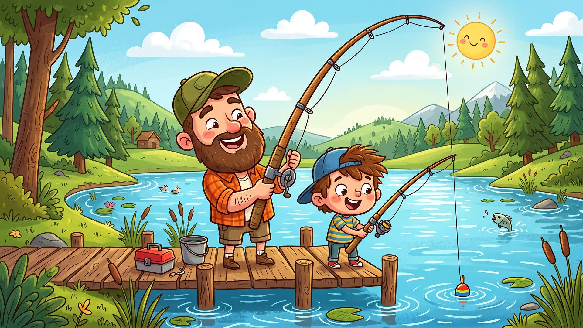 FISHING WITH DAD