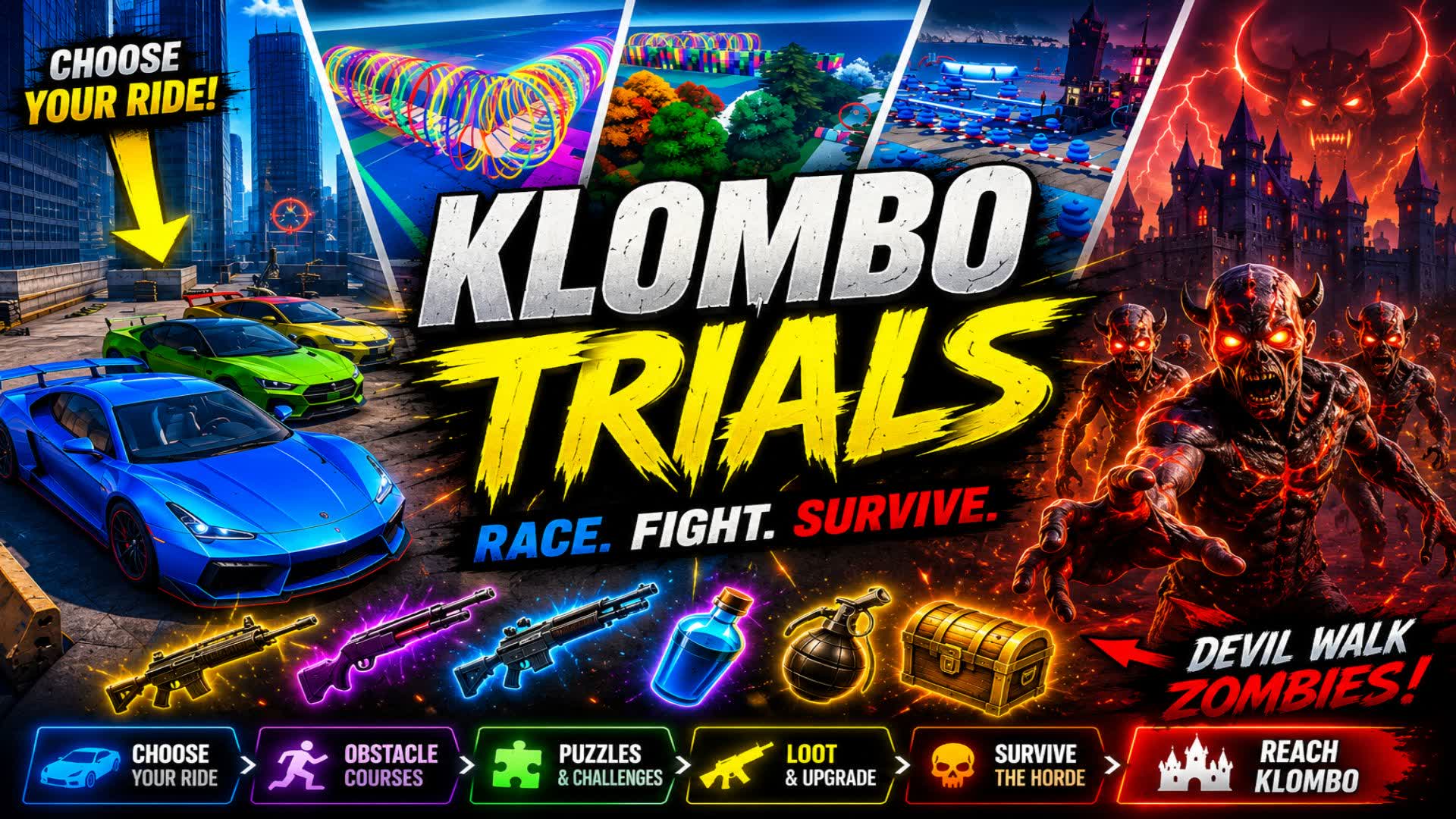 KLOMBO TRIALS