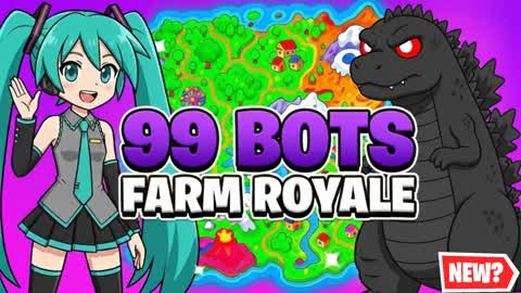 ⭐99 BOTS ROYALE🎯FFA ALL GUNS⭐