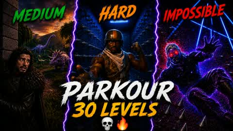 Medium-Hard-Impossible (Parkour 30Stage)