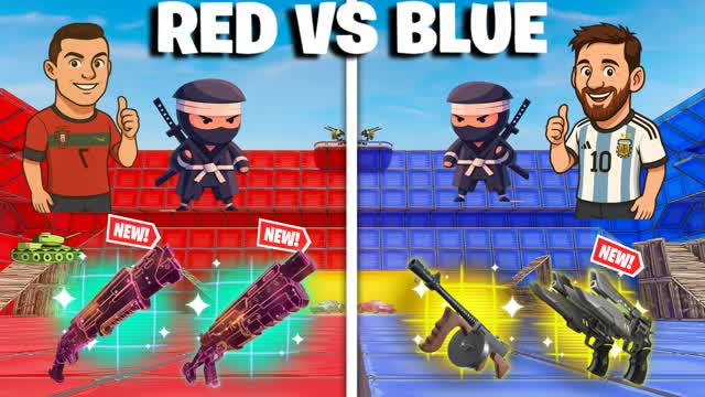 CRAZY SNEAKY RED VS BLUE 🔴🔵