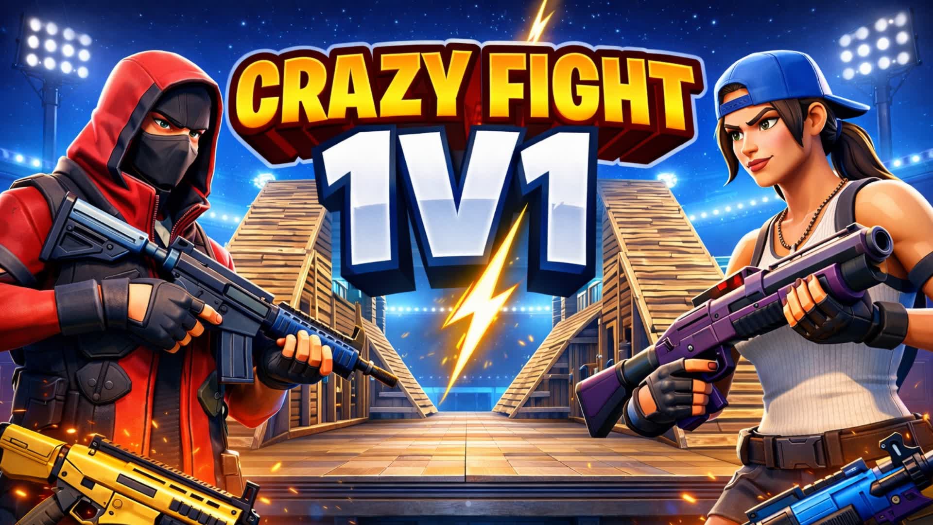 1v1 クレイジーファイト