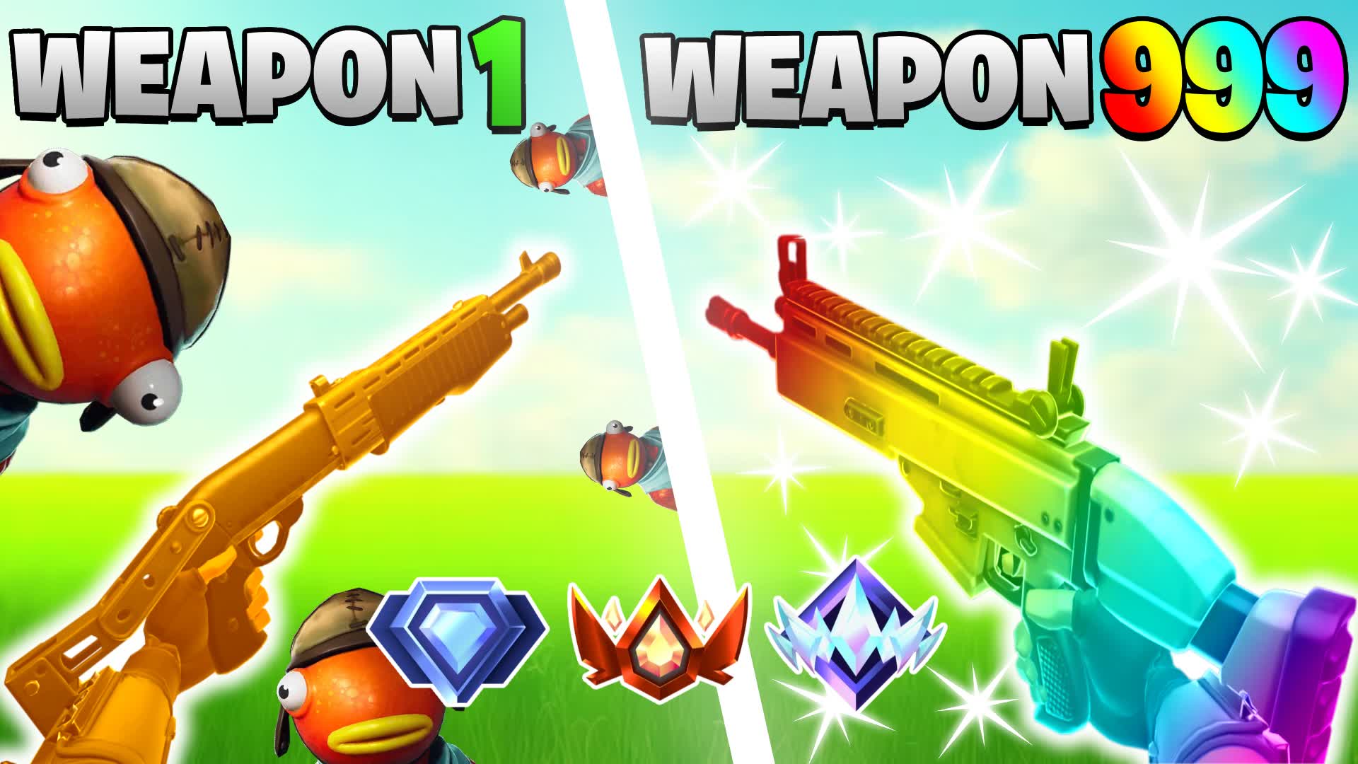 FIRST PERSON🔫GUN GAME🎯ONE SHOT⭐️HERO