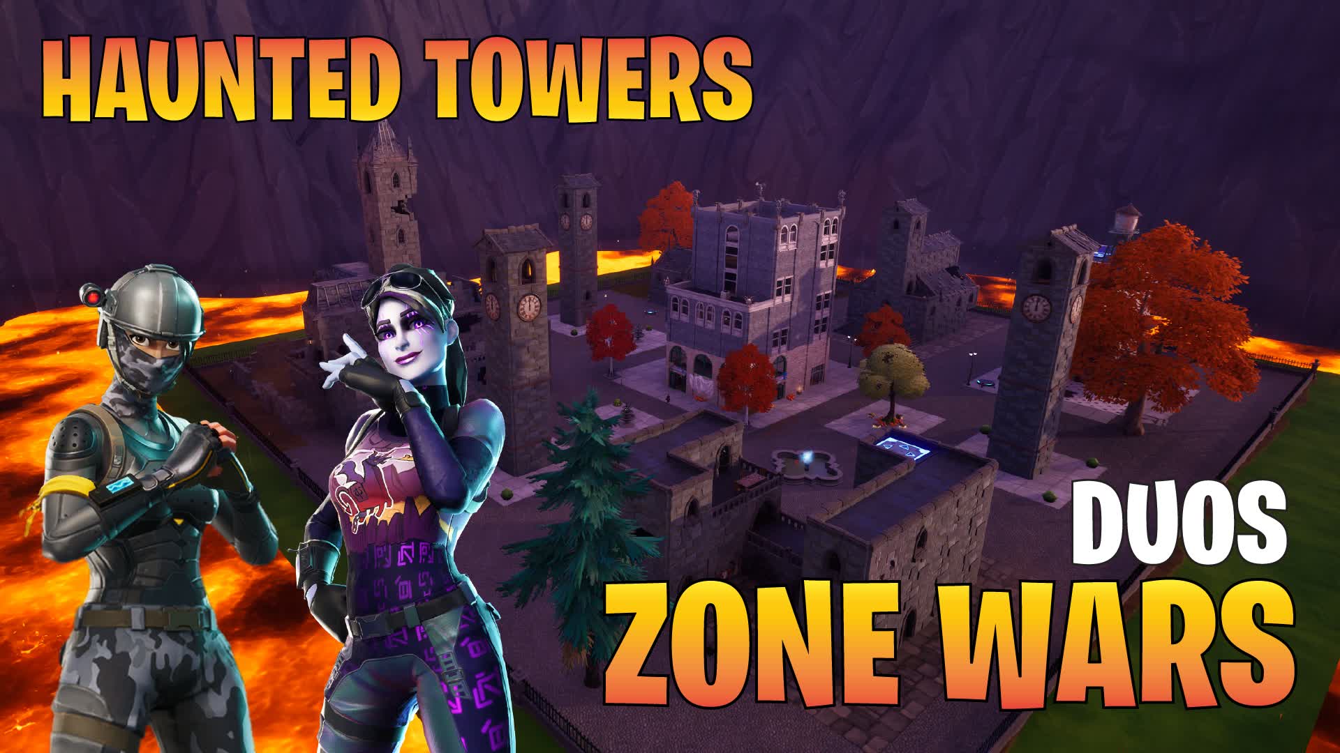 Duos Haunted Towers Zone Wars 269984221782 by dezwright Fortnite