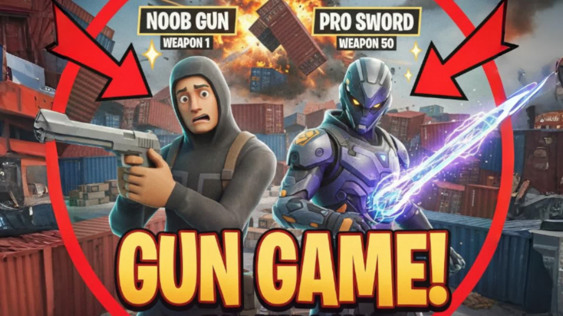 GUN GAME SHIPMENT 🔫 50 WEAPONS