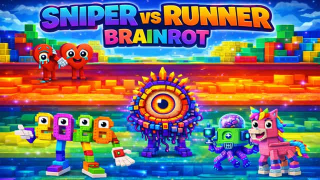 SNIPER VS RUNNER - BRAINROT