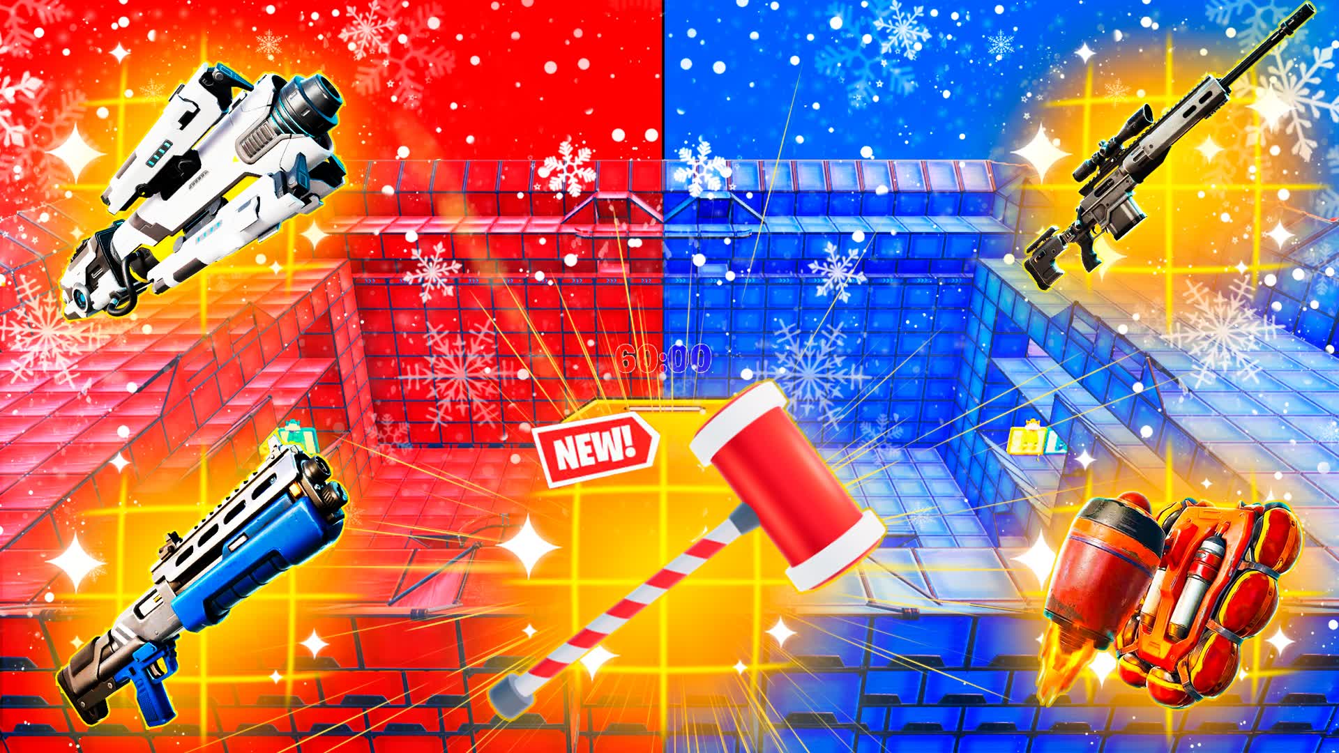 THE CHRISTMAS RED VS BLUE🔴|🔵