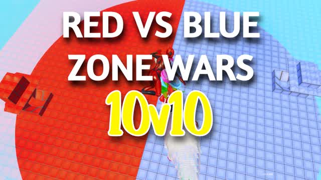 RED VS BLUE ZONE WARS 🔴🔵