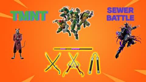 TMNT Sewer Battle FFA With Bosses