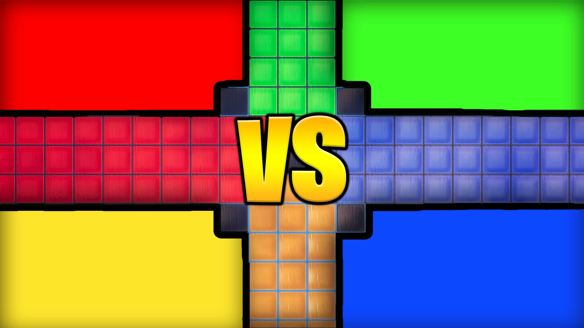 Red vs Blue vs Green vs Yellow: Bridge