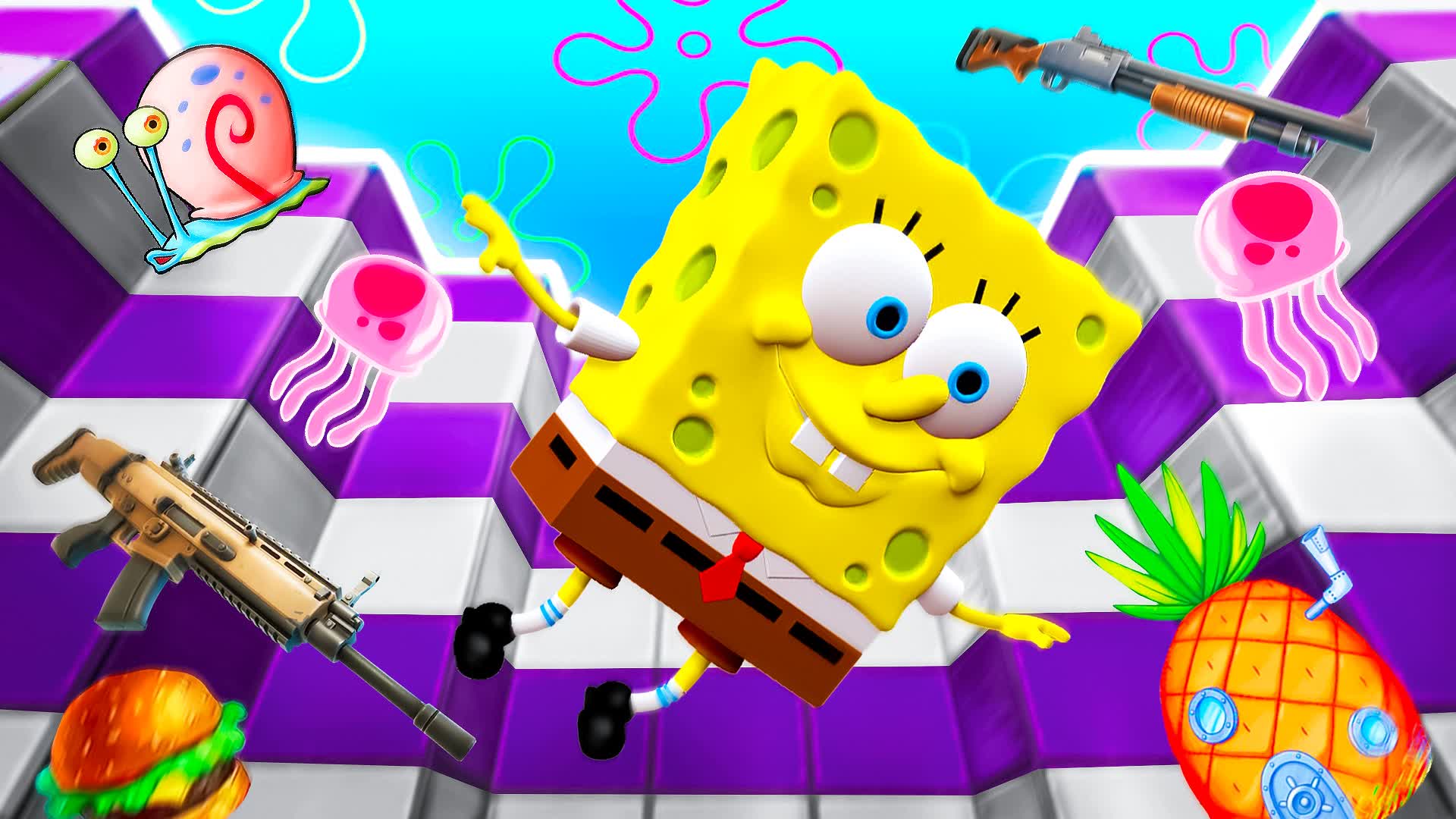 🧽 SPONGEBOB The Pit FFA 🧽 383626600514 by jadyss Fortnite