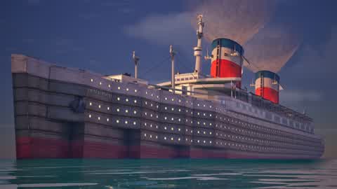 SS UNITED STATES (1951) - SHOWCASE