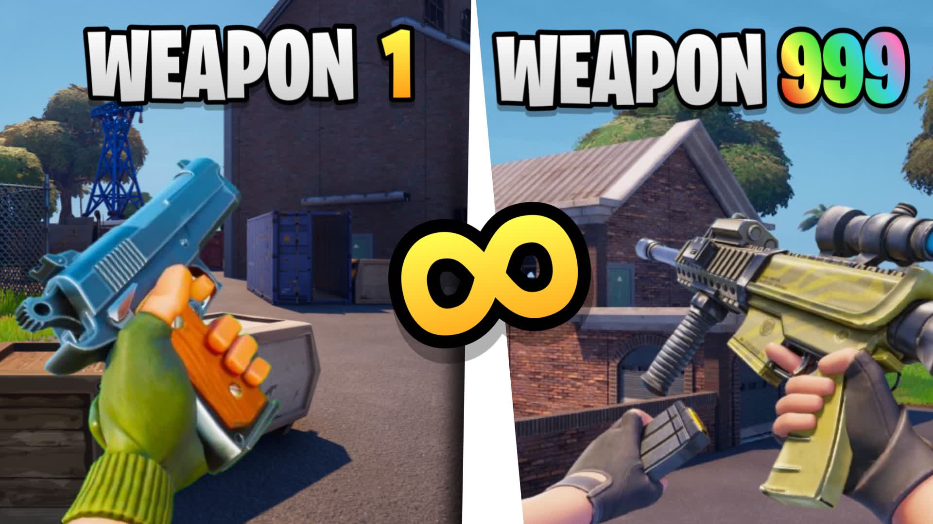 INFINITE ♾️ FIRST PERSON 🔫 GUN GAME 🎯