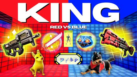 👑 KING 👑  RED VS BLUE 🔴🔵