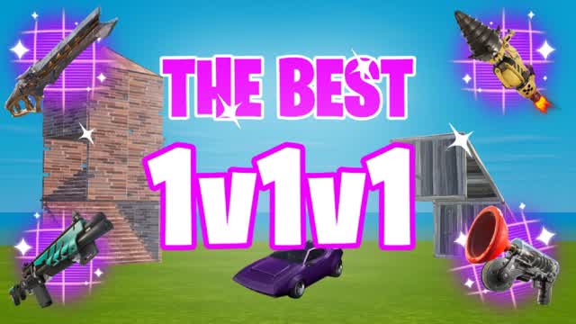 THE BEST 1V1V1⭐ كن الأفضل 🔫FREE FOR ALL