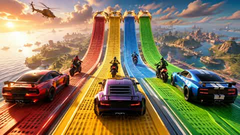 MEGA RAMP CARS&WEAPONS