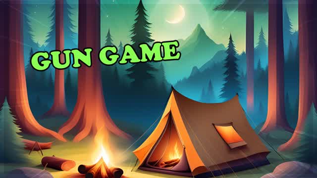 Jeu d'armes - Camping sauvage en forêt