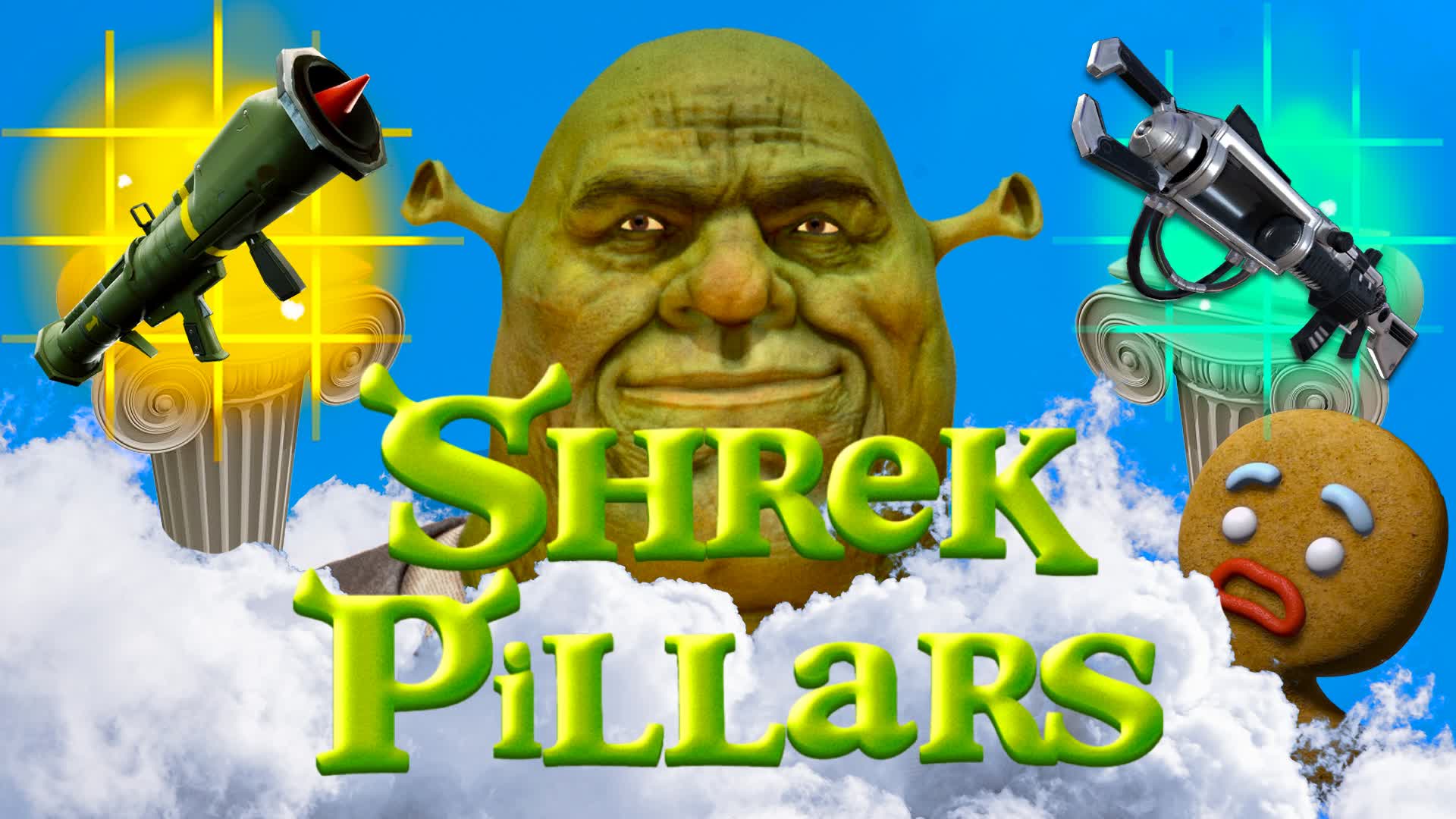 Shrek Pillars 1709-3594-6759 by sukfok - Fortnite Creative Map Code ...