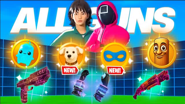 ALL GUNS & NEW MEDALLIONS 1v1