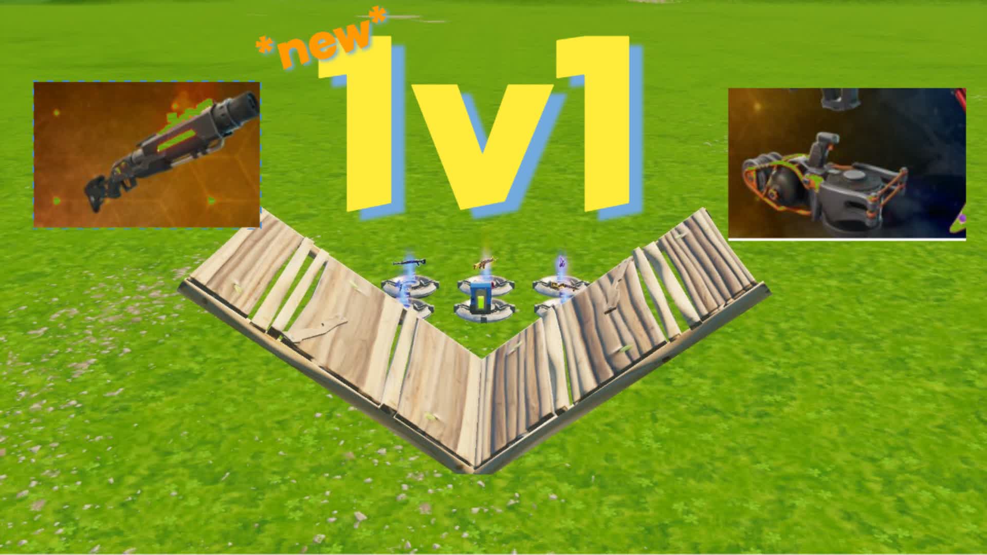 1v1フリービルド *新武器/移動要素*