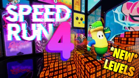 FALL GUYS 🏃‍♂️💨SPEED RUN 4 - (PARKOUR)