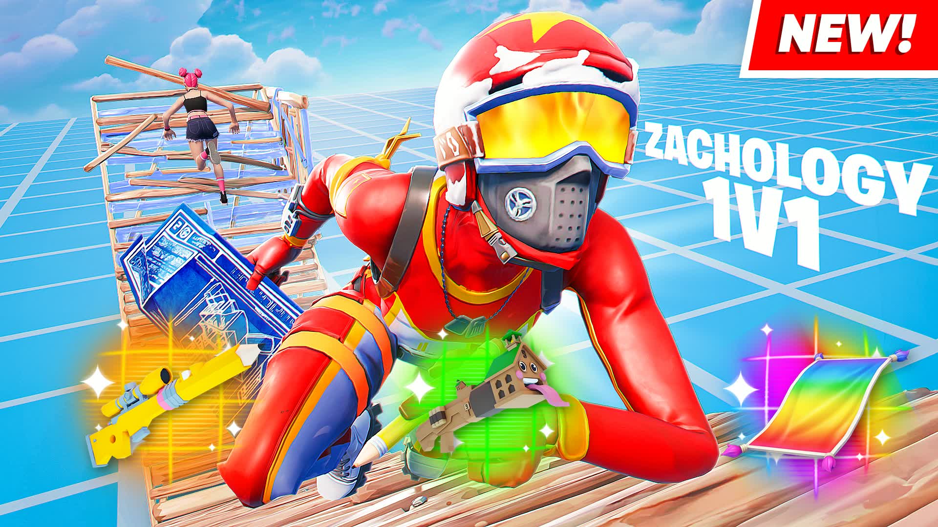 ザカロジー 1v1 ビルドファイト (200 ポンプ)