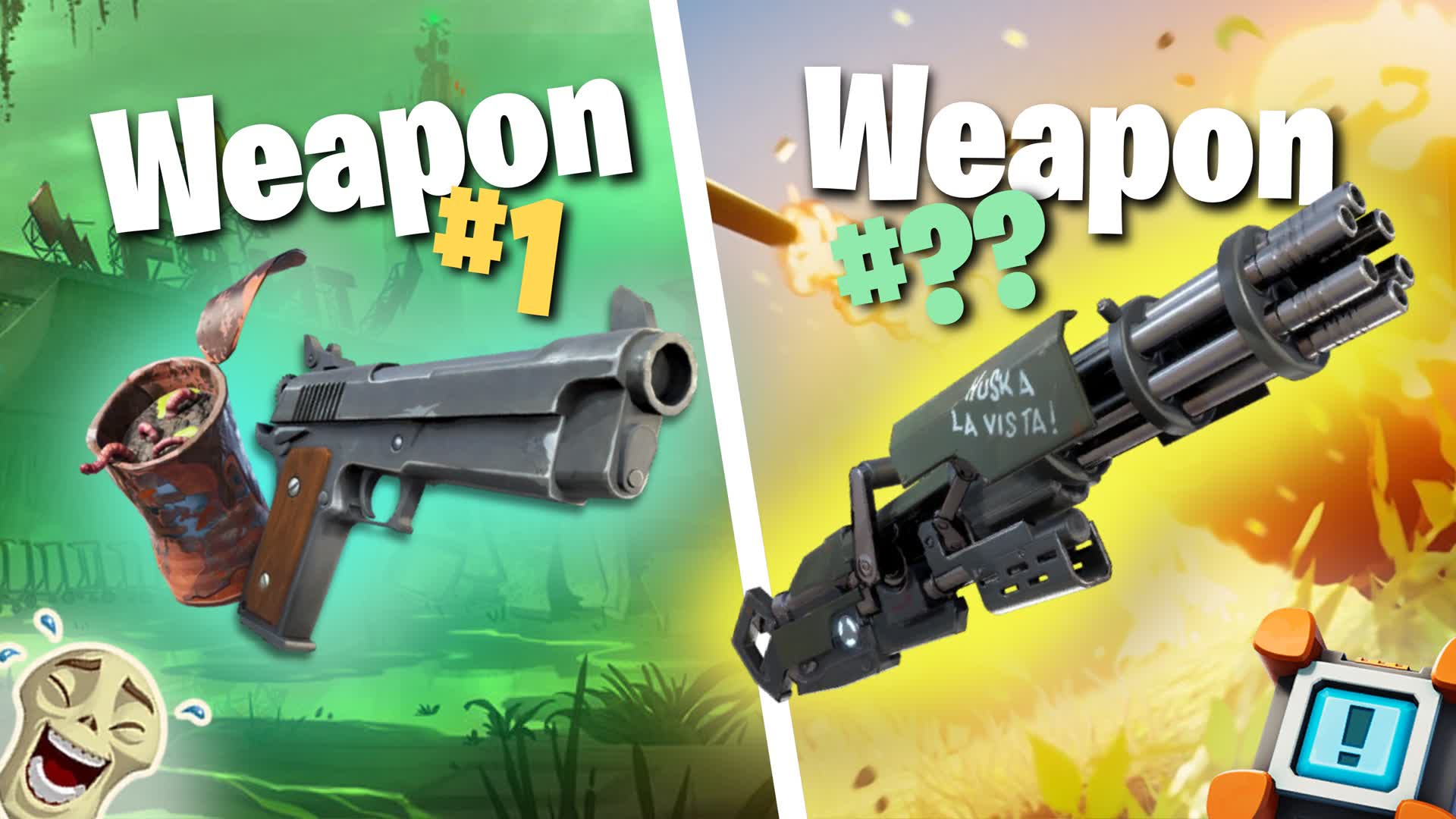 🍌 FUN GUN GAME - ONE SHOT 🎯