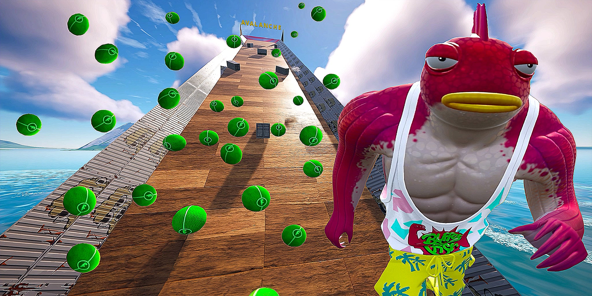 Mega Ramp Su Rival MEGA RAMP BALLS SURVIVAL 5146-2189-3381 by modzz_giovyx - Fortnite ...