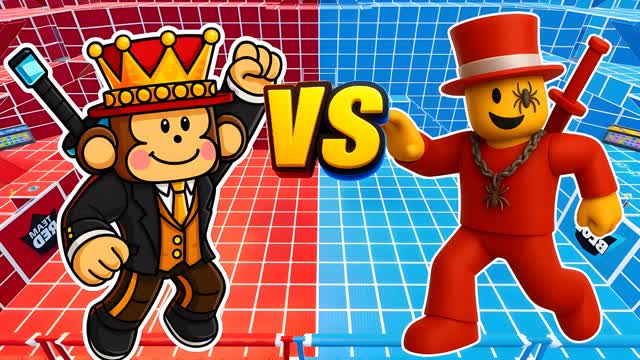 RED VS BLUE 🔴🔵 FIGHT BOO