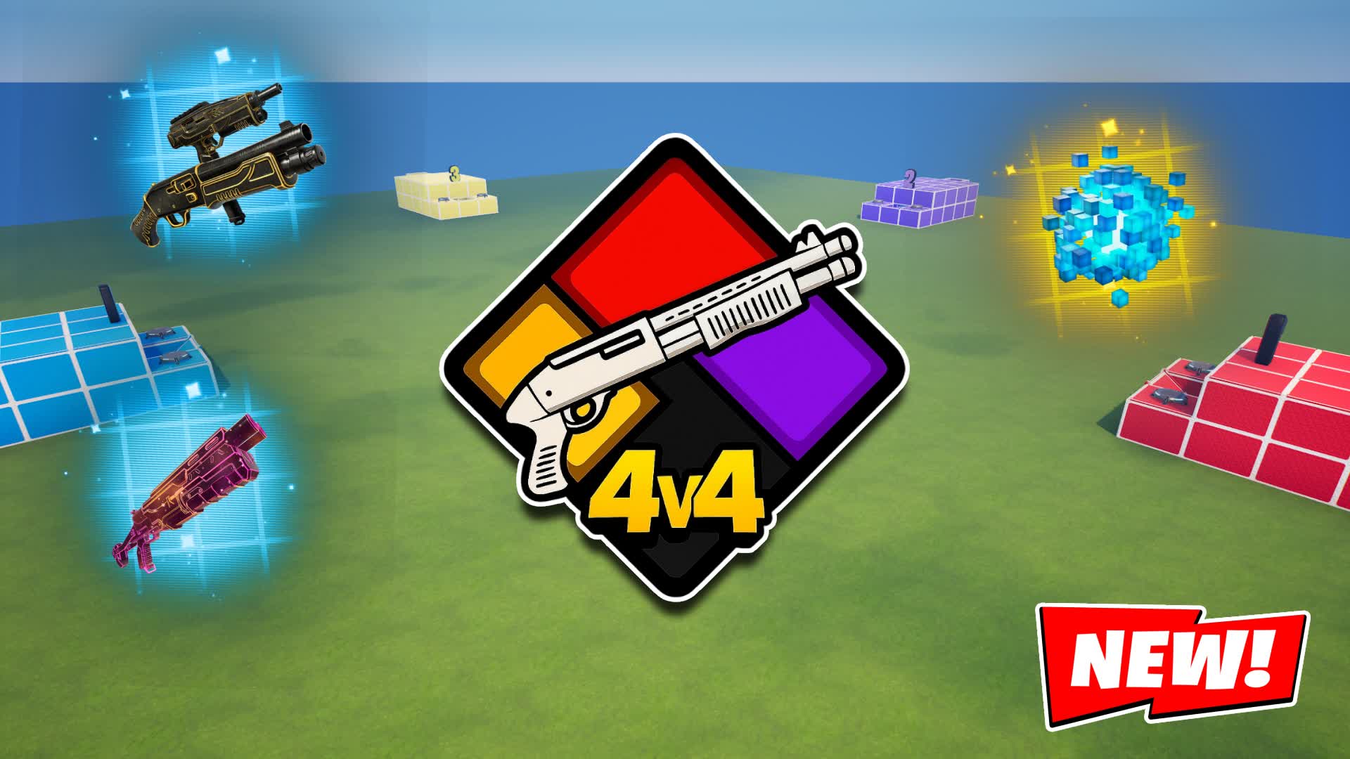 4VS4 GOATED! ZONE WARS