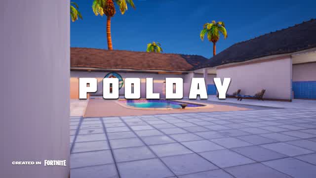 GUN GAME FIRST PERSON - POOL DAY