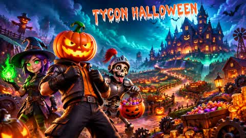 THE CRAZY HALLOWEEN TYCOON 🎃👻 HORROR
