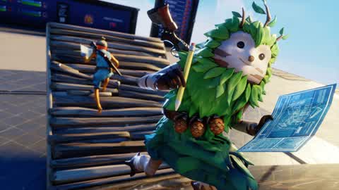 yuushinさん専用フォトナ Finally revealed!] Here's how to get the blue minigun in 1v1