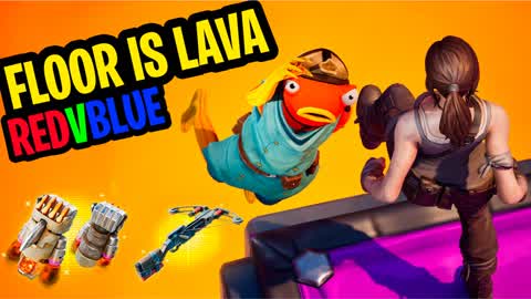 RED VS BLUE FLOOR IS LAVA RANKED