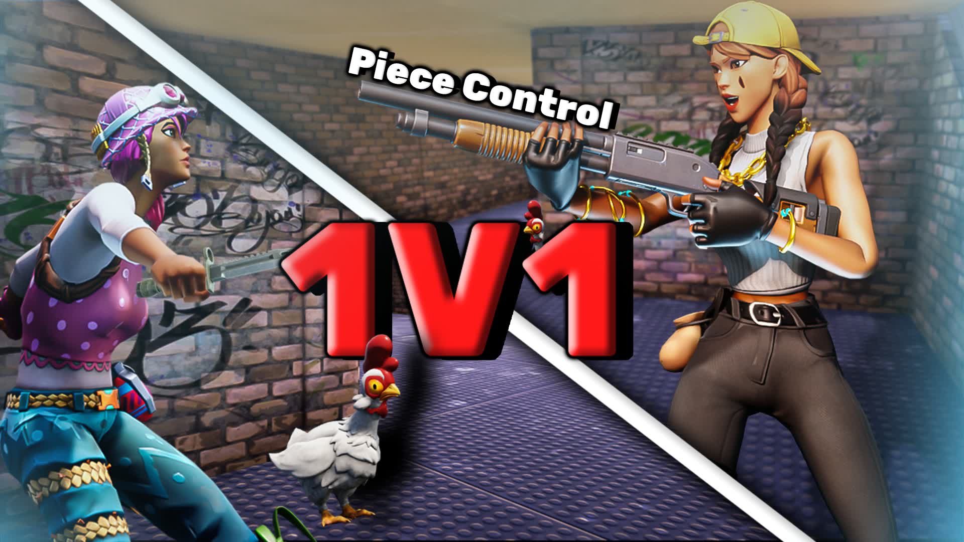 1V1 Street Piece Control