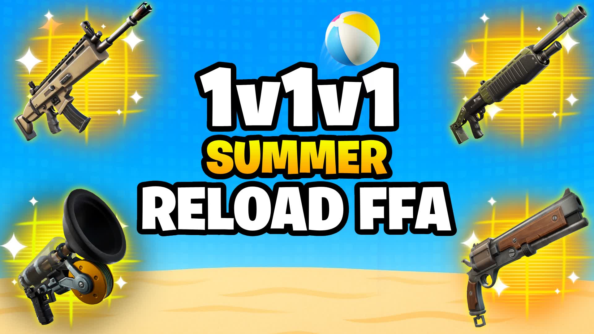1v1v1 Summer 🏝️ Reload Free For All